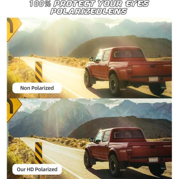 Retro Polarized Sunglasses Men Women 1 Black Frame / Polarized Gradient Grey Len - Picture 5 of 6